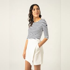Saint James Garde-Cote III Anti-UV Nautical Striped Sport Top